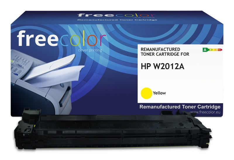 Freecolor Toner HP W2012A Yellow With Chip 13000P Compatible