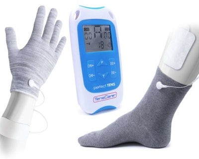 Tenscare Perfect Tens Estimulador Muscular Electronic Lámina Adhesiva Blue White — image 1