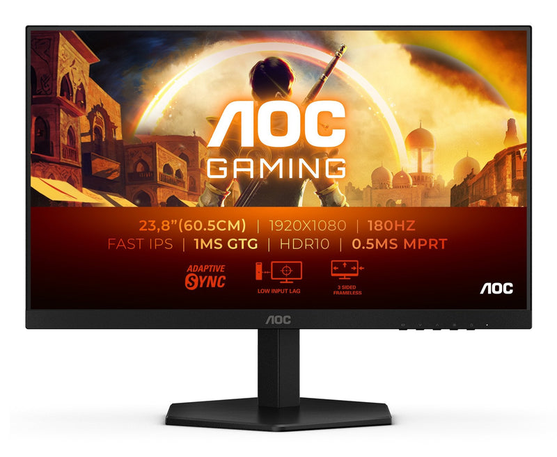 AOC Monitor 23.8 24G42E Fast IPS Full HD 0.5MS 180HZ