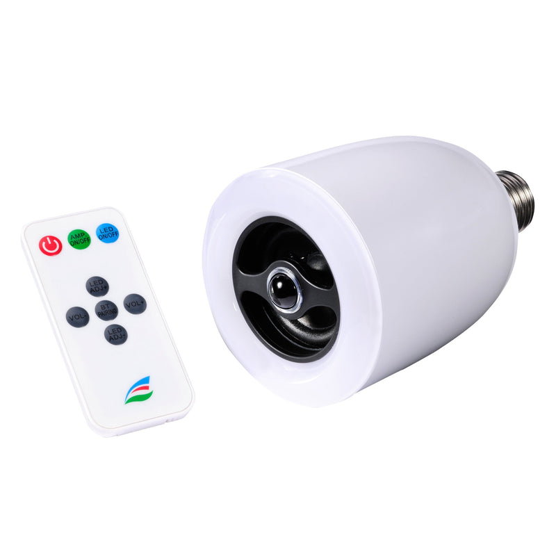Ultron Speaker Boomer Light White Bluetooth M. LED LAMPEE27