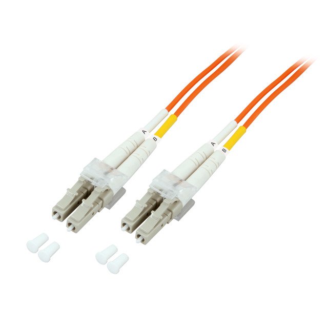 Duplex Network Cable Lc-lc OM1 1M Lszh 2MM Orange