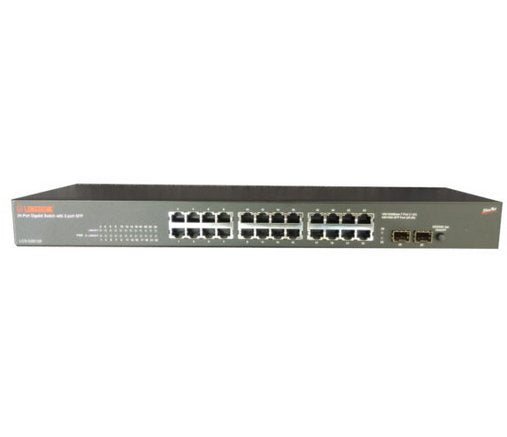 Longshine LCS-GS9126 Switch No Administrado Gigabit Ethernet (10/100/1000) 1U Grey