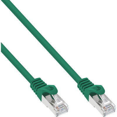 Inline Network Cable Sf/UTP CAT.5E Green 7,5M — image 1