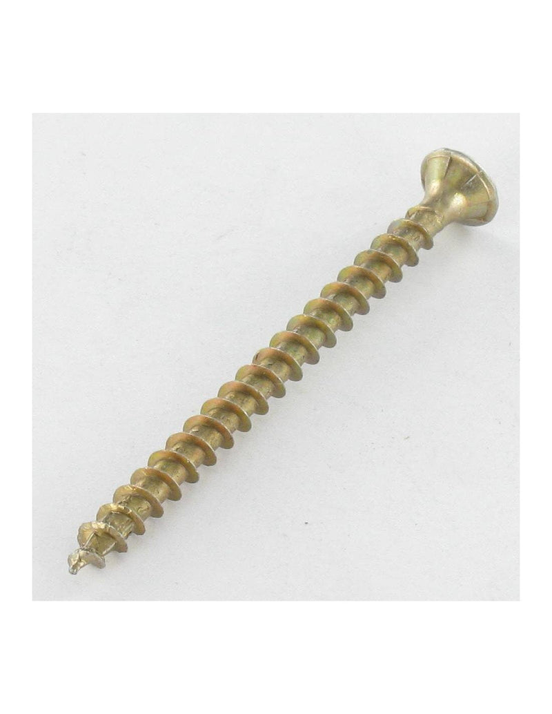 Box 1000 Unid. Screw Universal Cabeza Plana Yellox 3,5X35MM Z2