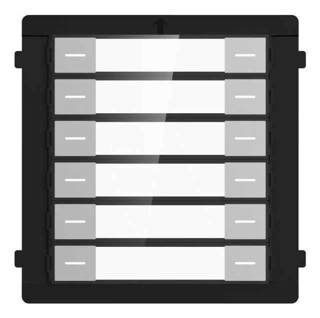 Módulo Label Nombres Estación Door Modular Video Doorbell 12 Buttons