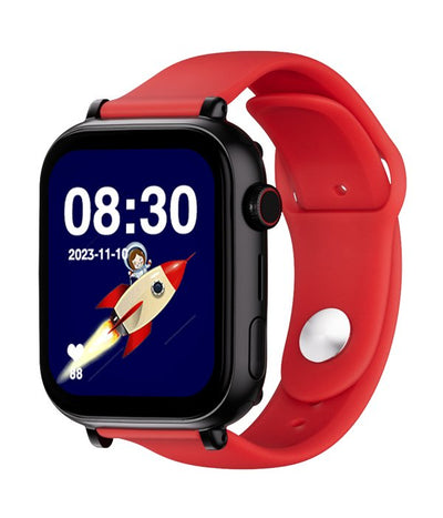 Savefamily Smartwatch Save Family Plus With GPS And Llamada Black Strap Silicone Red No Includes SIM — image 1