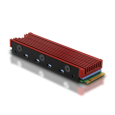 Axagon CLR-M2 Disipador Thermal/Radiator SSD M2 Black Red — image 1
