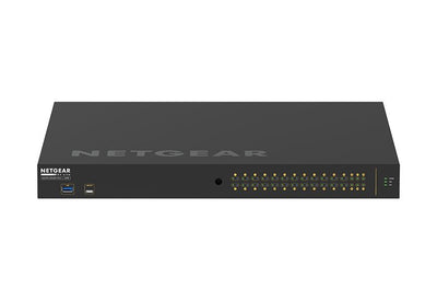 NETGEAR Switch M4250-26G4XF-PoE + Gestionado L2/L3 Gigabit (10/100/1000) PoE 1U Black — image 1