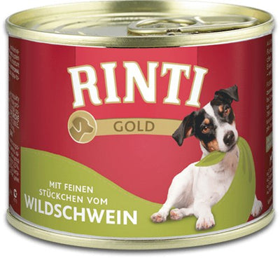 Rinti Gold Wild Boar - Comida Húmeda Perros - 185G — image 1