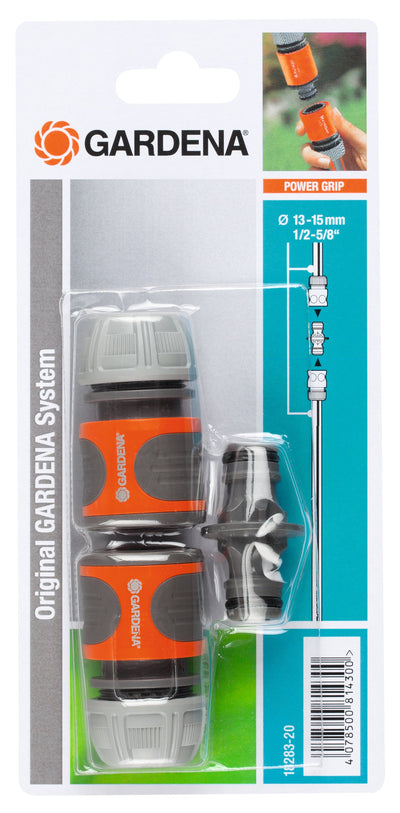 Gardena 18283-20 Accesorio Hose Connector Hose Grey Orange Silver 1 Pieces — image 1
