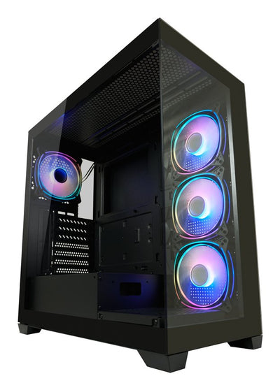 Lc-power LC-715B-ON Housing Computer Midi Tower Black — image 1