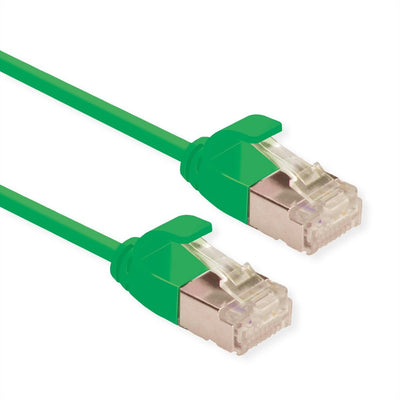 Roline 21.15.3335 Network Cable Green 2M CAT.6A U/FTP (STP) — image 1