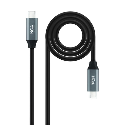 Nanocable USB Cable 3.2 GEN2X2 100W 4K/60HZ USB-C M/M 1.5M - Black — image 1