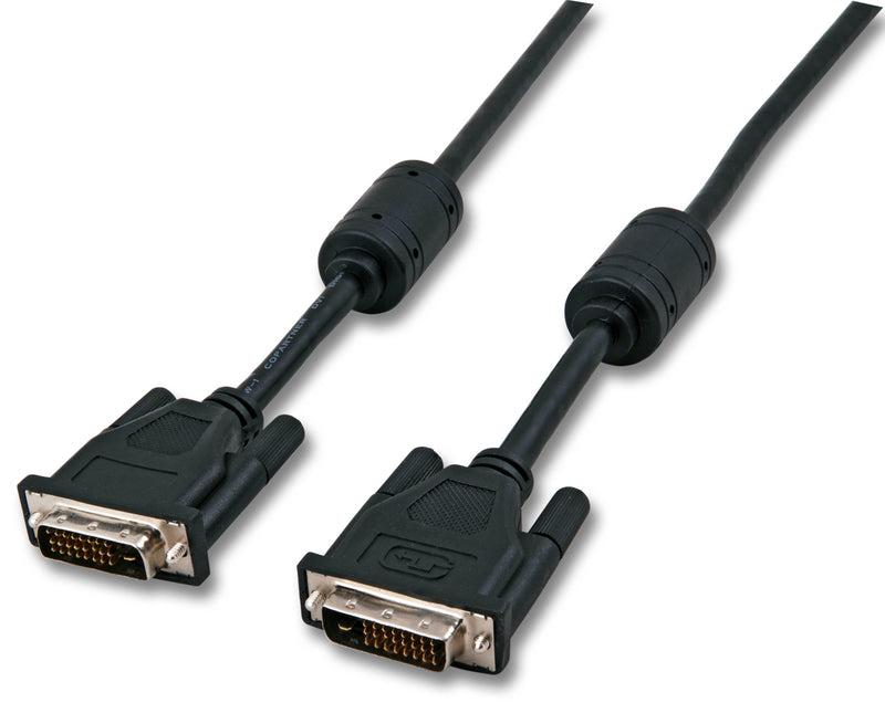 Efb DVI-d Dual Link Cable 2x DVI-d 24 + 1, St.-st., Awg 30, 3,0M, Black