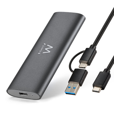 Ewent EW7061 Box External Hard Drive External Enclosure Unit Estado Sólido (SSD) Grey Oscuro — image 1