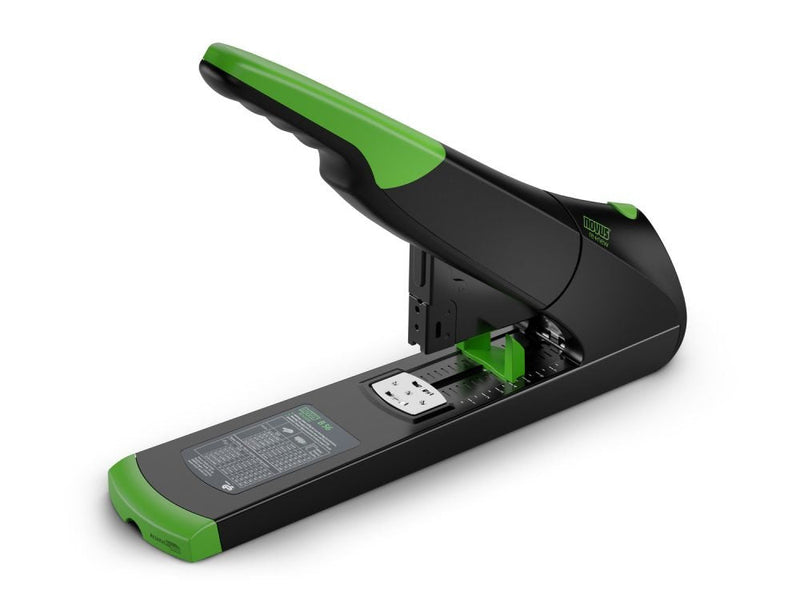 Novus B 56 Re + New Stapler Gruesos - Fabricada With Plastic Reciclado - Up To 200 Hojas - Grapado Cerrado Wit