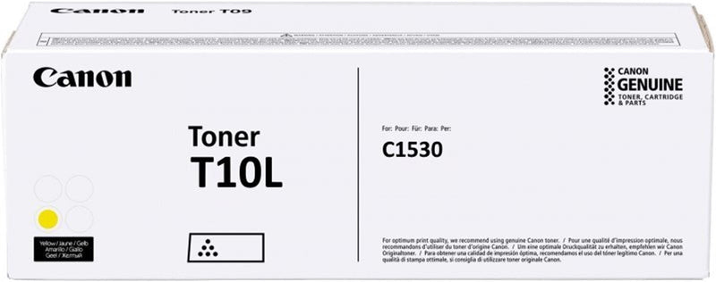 Canon Toner T10L For I-sensys Xc 1500/1530/1533 /1538 / Ir C 1500/1530/1533/1538 / Imagerunner C1500 Yellow 48