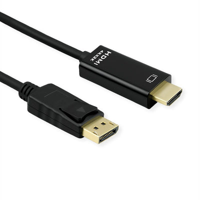 Roline 11.04.5995-10 1M DisplayPort HDMI Black — image 1