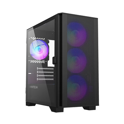 Montech PC Case AIR100ARGBB Black — image 1