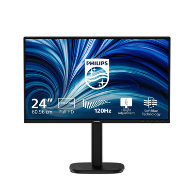 Philips Monitor 24B2N3200A IPS 23.8 20HZ HDMI DP Pivot Speakers — image 1