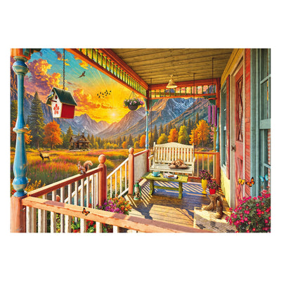 Schmidt Spiele Bergland-veranda, Rompecabezas 1000 Pieces 58893 — image 1