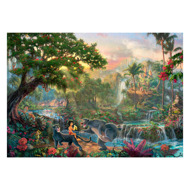 Puzzle Thomas Kinkade: Disney Dschungelbuch