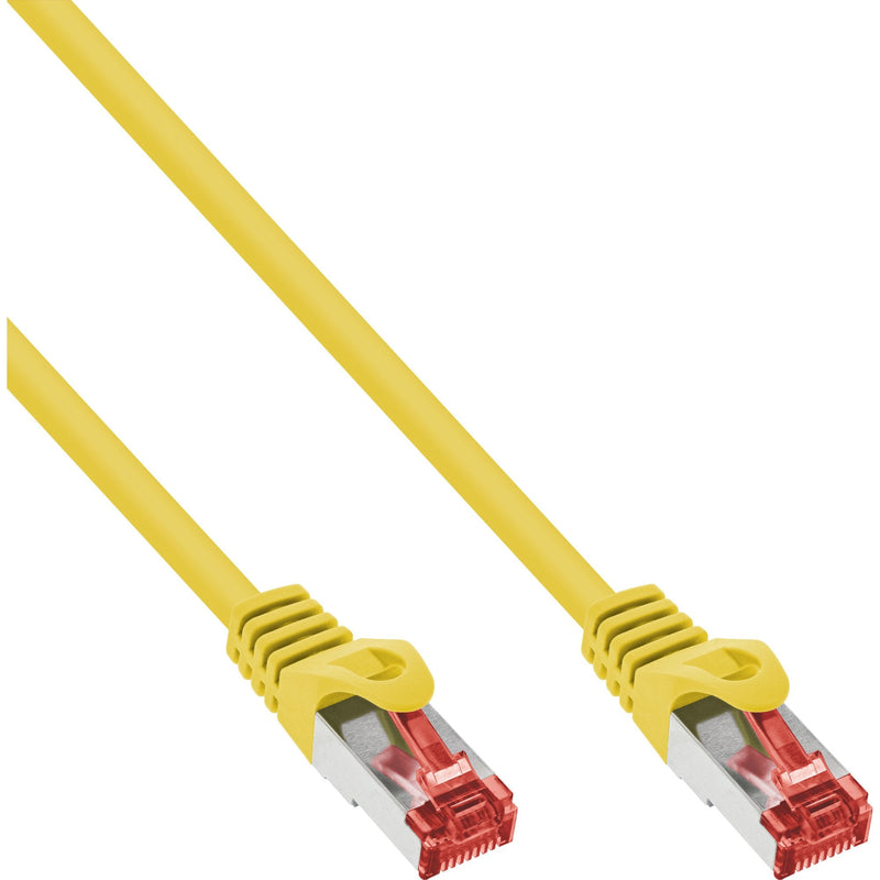 Inline® Network Cable S/FTP Pimf CAT.6 250MHZ Cobre Halogen Free Yellow 7.5M