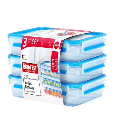 Emsa Contenedores Almacenamiento Alimentos Clip & Close 1,2 Litros 515645 — image 1