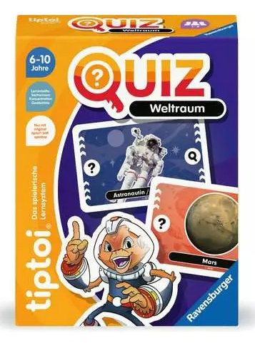 Ravensburger Tiptoi Quiz Space, Set Of Preguntas 4005556002238.0