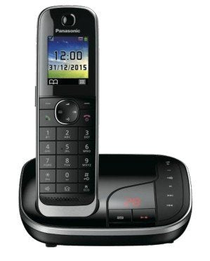 Panasonic KX-TGJ320 Phone Dect Black Identificador Llamadas