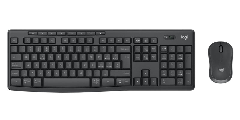 Logitech 920-012069 Keyboard Mouse Included Office Bluetooth QWERTY Italian Graphite