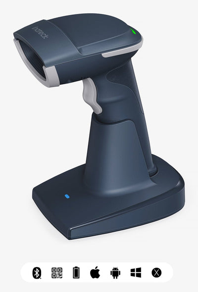 Inateck Reader BCST-54 Codes Barcodes Laptop 1D/2D Cmos Blue Grey — image 1