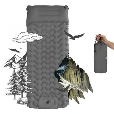 Single-person Inflatable Camping Sleeping Pad