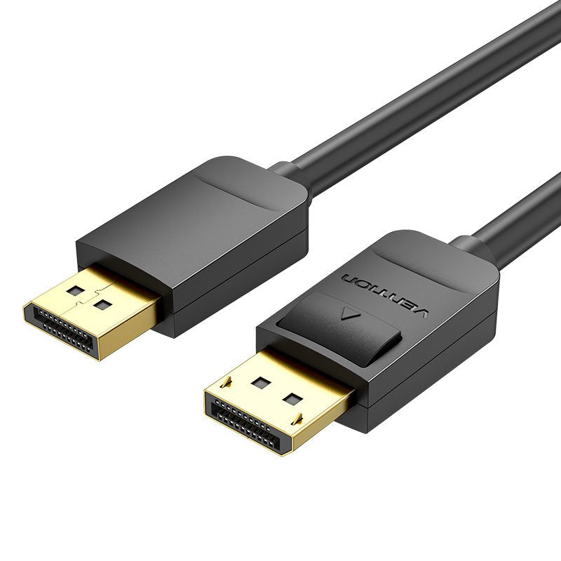 Vention Cable DisplayPort 1.2 4K Hacbh DisplayPort Male DisplayPort Male 2M Black