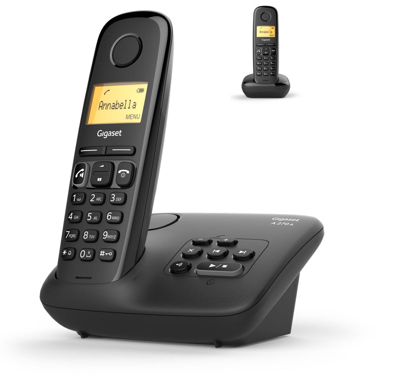 Gigaset Phone A270A Duo Black (L36852-H2832-B101)