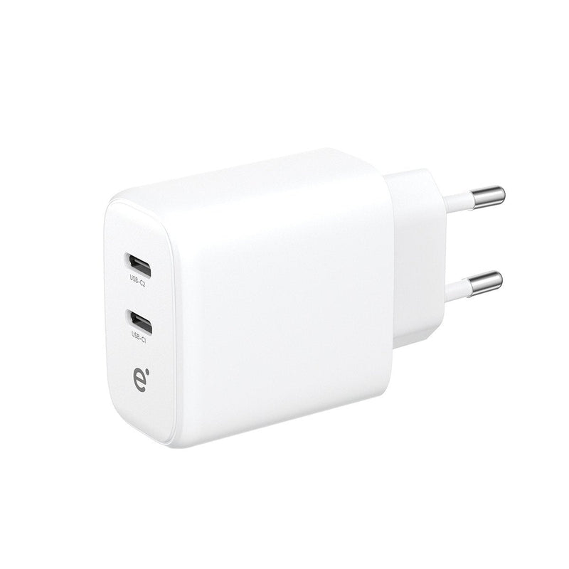 Panzerglass Empower By Essential 45W Charger Incl. 2x USB-C/Eu Plug Silver White