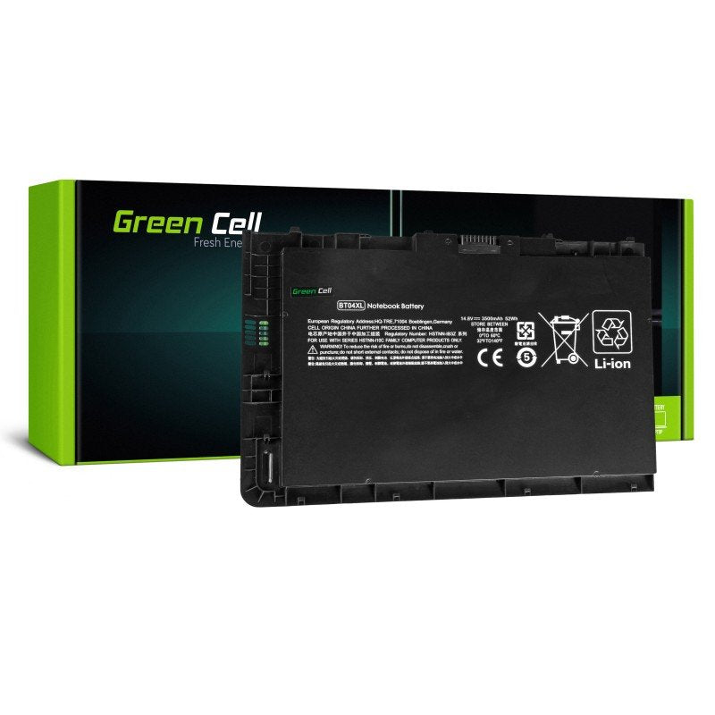 Battery Port. HP Folio 9470M / 9480M / BT04XL 14.4V 3500MAH HP119
