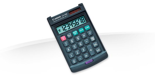 Canon Calculator Bolsillo LS-39E-DBL / 8 Digitos