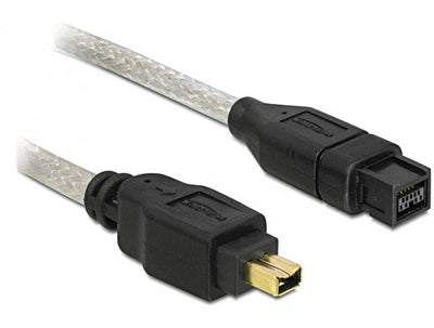Delock Cable Firewire 9 Pin Male 4 Pin Male 2M — image 1