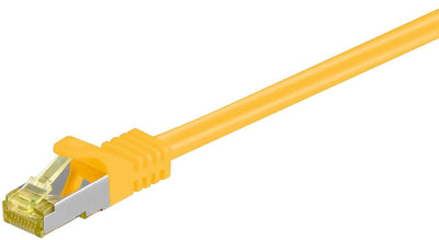 Goobay RJ-45 CAT.7 1.5M Network Cable 1,5M S/FTP (s-STP) Yellow — image 1