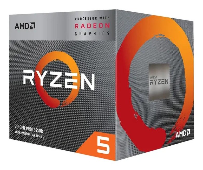 AMD Processor Ryzen 5-3400G 3.70GHZ Socket AM4