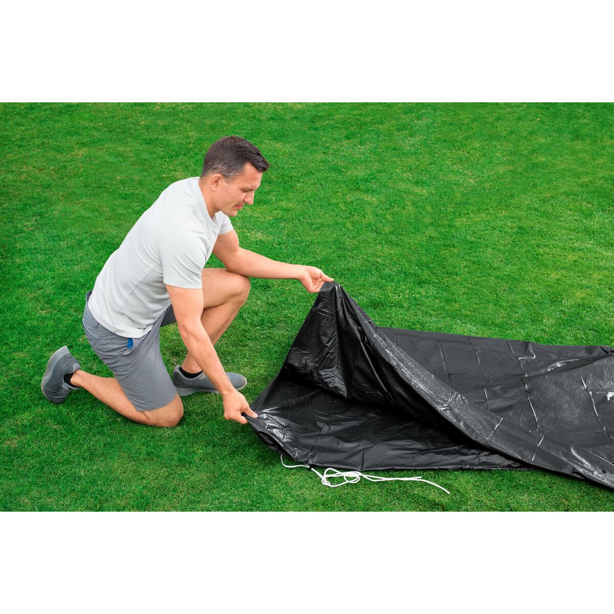 Bestway Swimming Pool Cover Bestway Black Ø 427 Cm