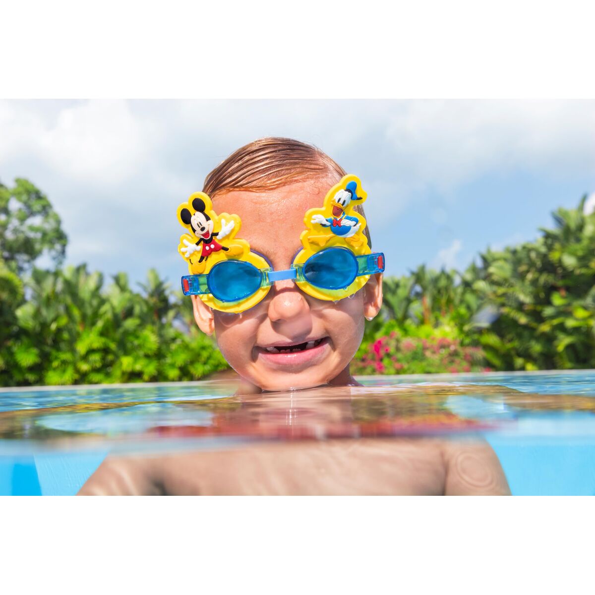 Swimming Goggles Bestway Yellow