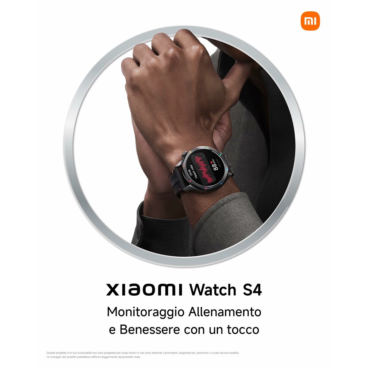 Xiaomi Smartwatch Xiaomi Watch S4 Silver 1,43"