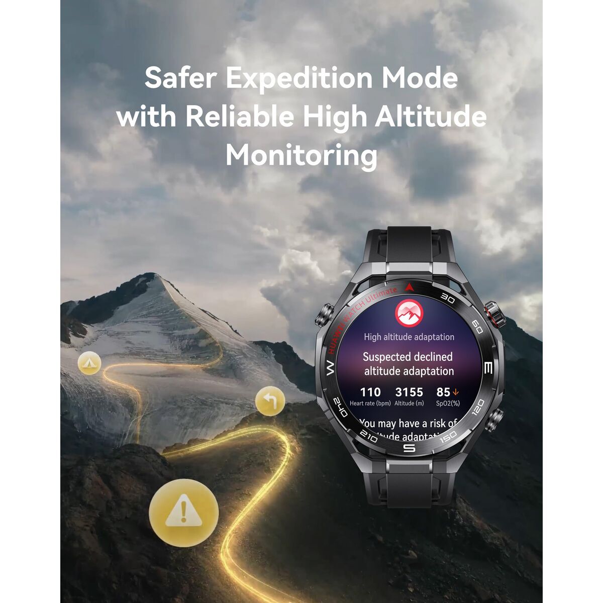 Huawei Smartwatch Huawei Watch Ultimate 2 Black 1,5" 46 Mm Ø 48 Mm