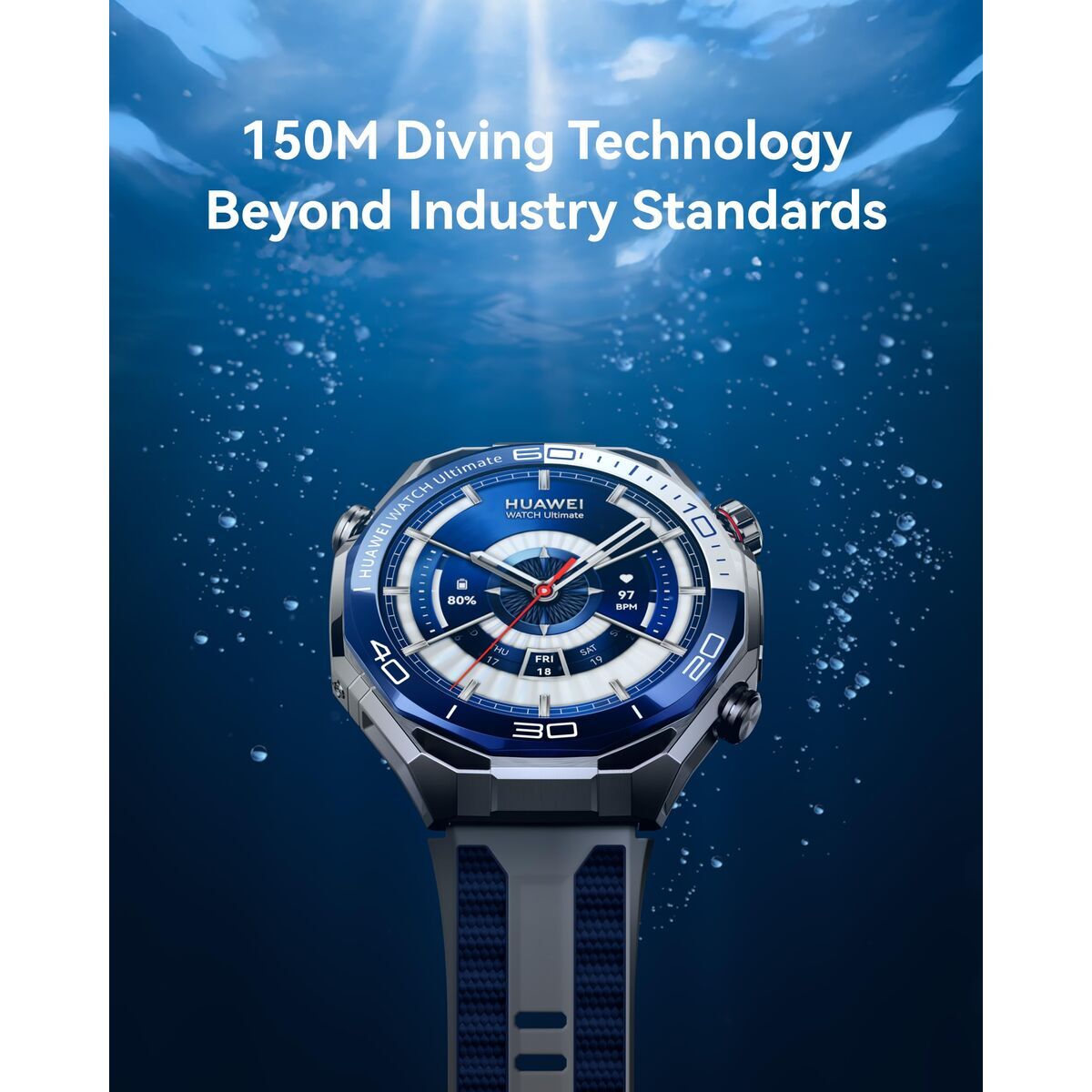 Huawei Smartwatch Huawei Watch Ultimate 2 Blue 1,5" 46 Mm Ø 48 Mm