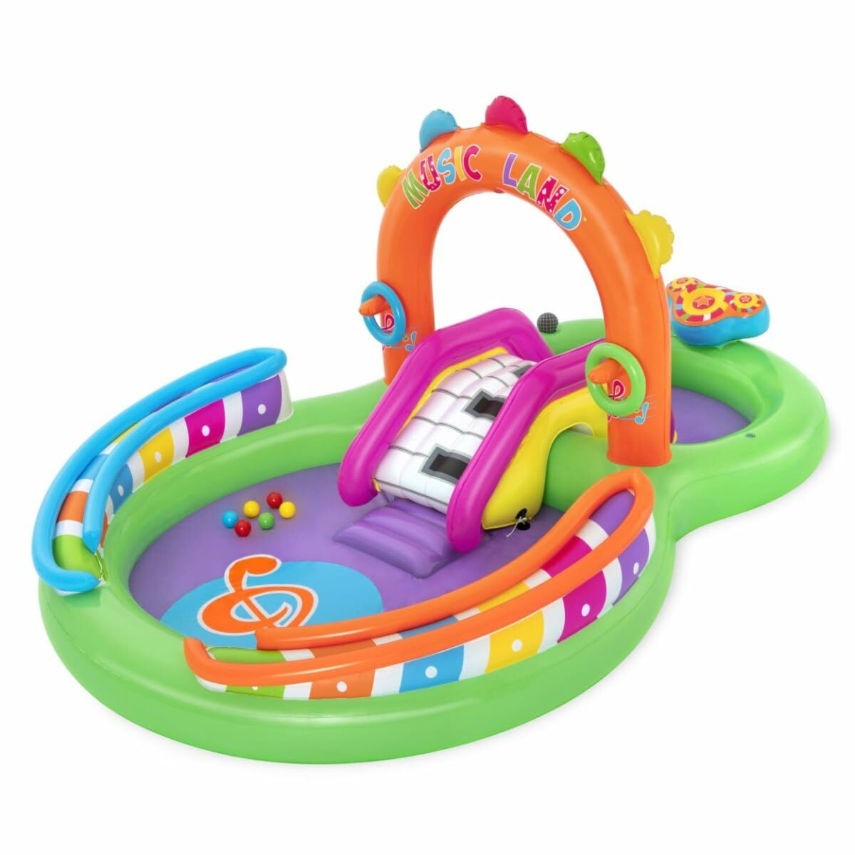 Bestway Children's Pool Bestway Musical 295 X 190 X 137 Cm Playground