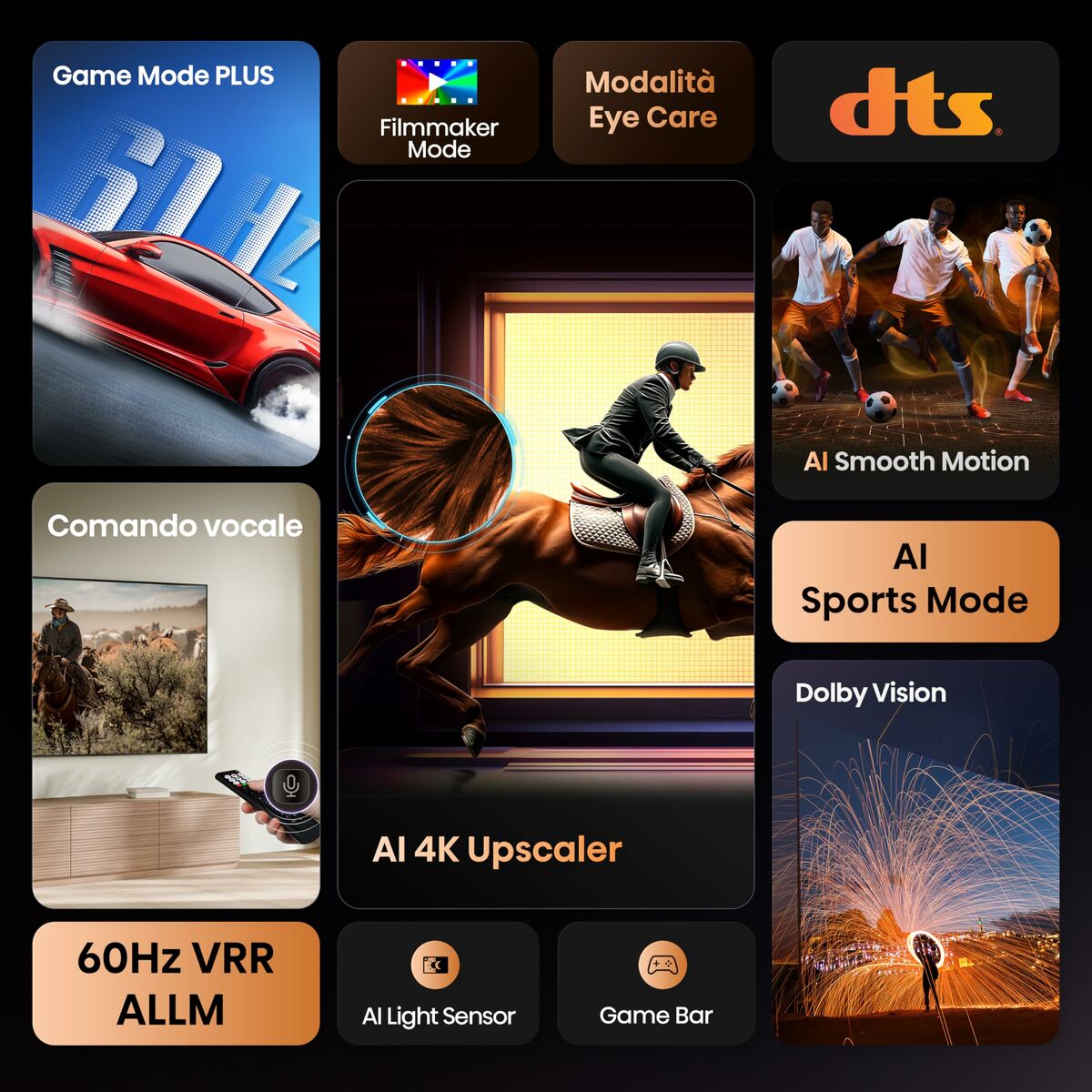 Hisense Smart Tv Hisense 85A6Q 85" 4K Ultra Hd Led Hdr D-Led