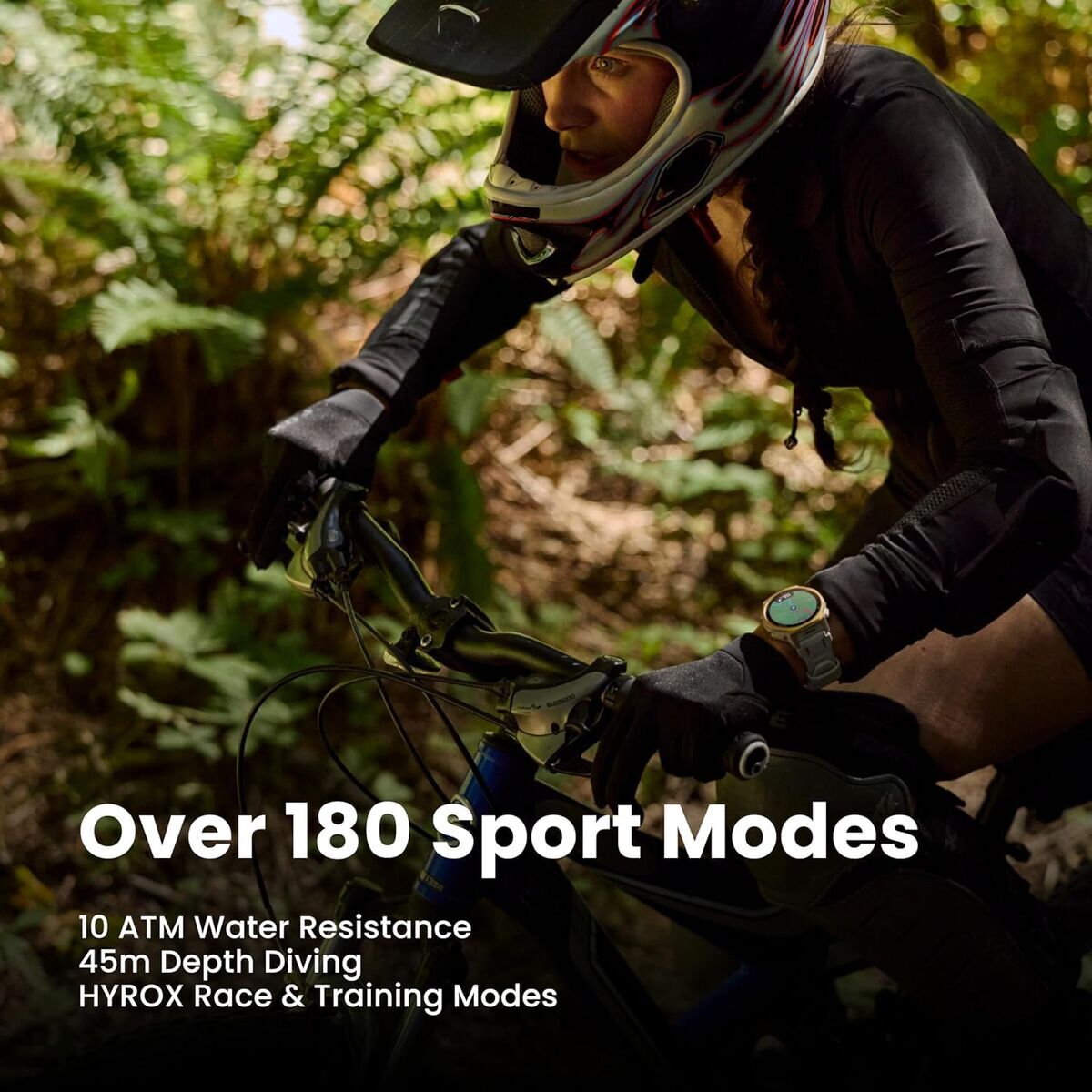 Amazfit Smartwatch Amazfit W2548Gl1N Black Golden Ø 44 Mm