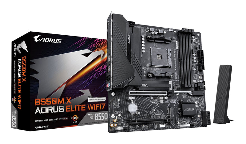 Gigabyte Motherboard B550M X Aorus Elite WIFI7 B550M X a Elite WF7